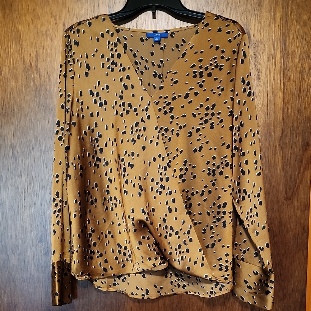 Stylish Brown and Black Women's Top